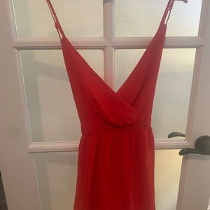 Cals Red Romper